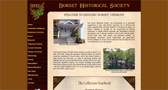 Desktop Screenshot of dorsetvthistory.org